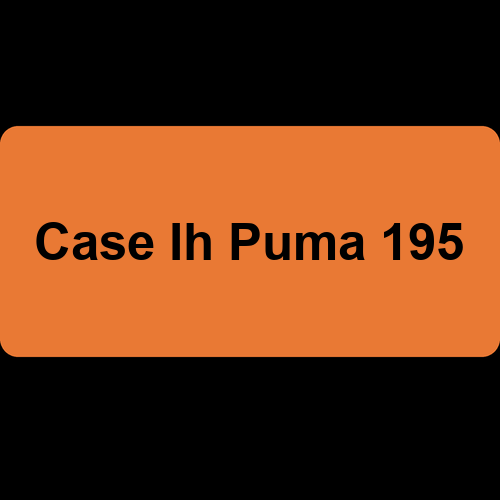 Case Ih Puma 195